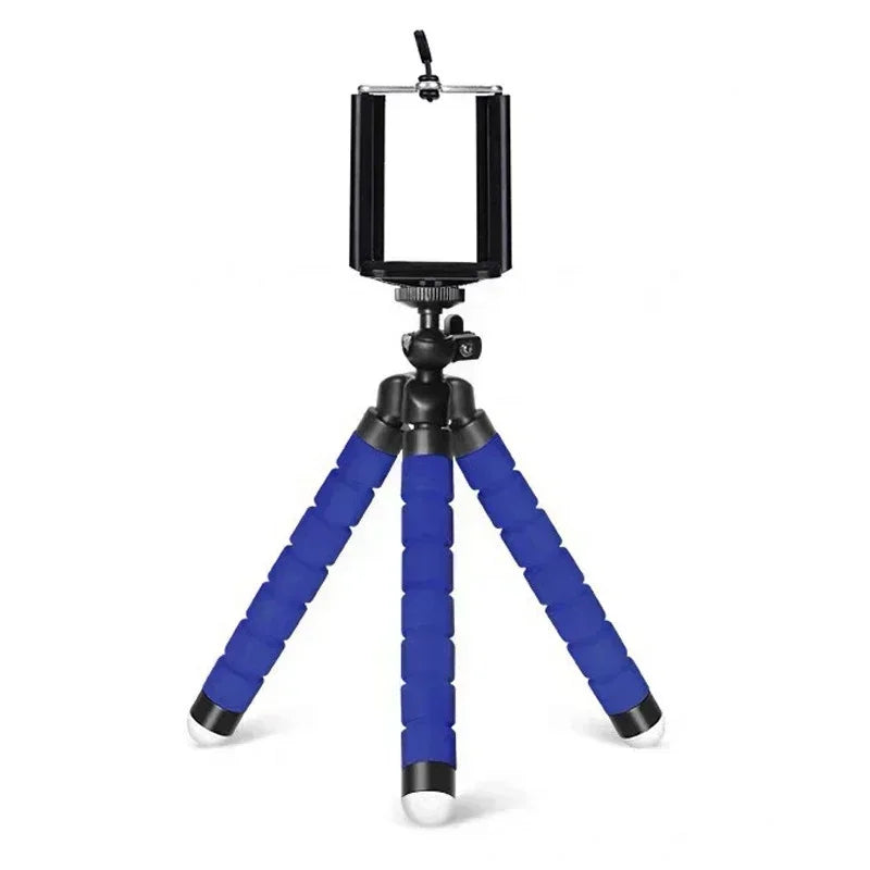 Tripods Tripod for Phone Mobile Camera Holder Clip Smartphone Monopod Tripe Stand Sponge Octopus Mini Tripod Stativ for Phone
