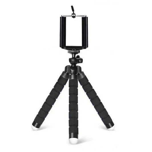 Tripods Tripod for Phone Mobile Camera Holder Clip Smartphone Monopod Tripe Stand Sponge Octopus Mini Tripod Stativ for Phone