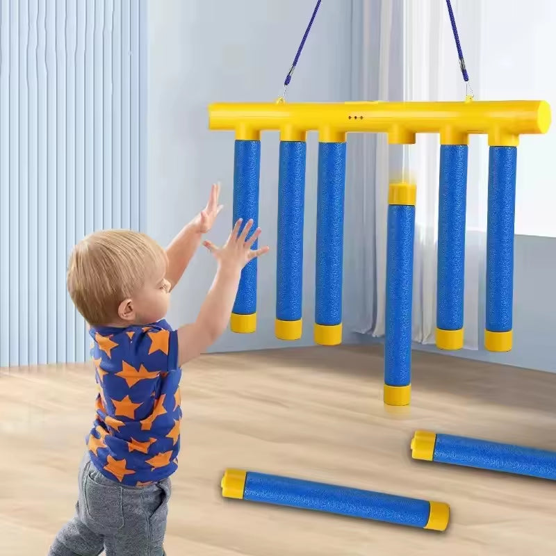 Adults Kid Catching Sticks Game Falling Sticks Catching Sensory Toy Drop Catch Win Reaction Training Reflex Challenge Party Game