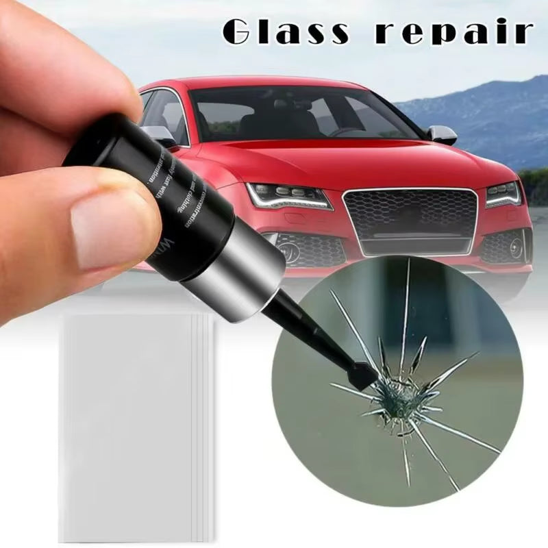 3Ml Auto Vehicle Casement Fix Tool 1Set Car Windshield Windscreen Glass Repair Resin Kit Repair Window Cracks Maintenance Tools