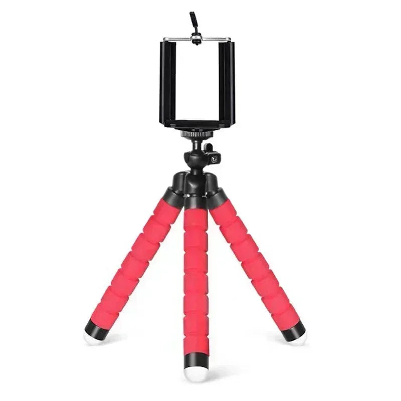 Tripods Tripod for Phone Mobile Camera Holder Clip Smartphone Monopod Tripe Stand Sponge Octopus Mini Tripod Stativ for Phone